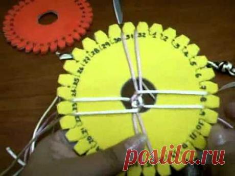 Punto Básico Kumihimo Video III - YouTube