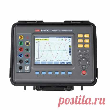 Es4000 three-phase energy analyzer 6000a multifunctional three-phase power quality analyser Sale - Banggood.com