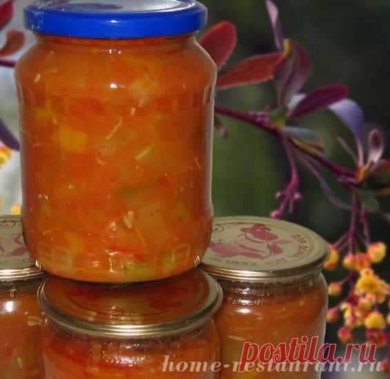 Салат из кабачков на зиму «Анкл Бенс»: привет из 90-х! | Домашний Ресторан