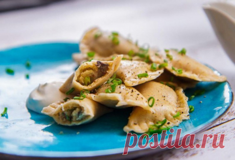 Вареники с картошкой и грибами — Sloosh – кулинарные рецепты