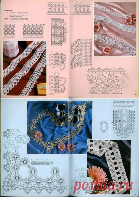 Схемы вязания крючком,кайма :: BlogRider.ru