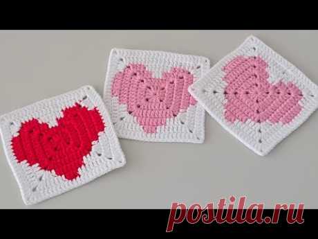 Освойте искусство вязания крючком сердечка-квадрата с помощью этих простых шагов!