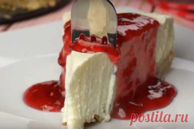 ​Чизкейк без выпечки - по вкусу как Нью Йорк — Кулинарная книга - рецепты с фото