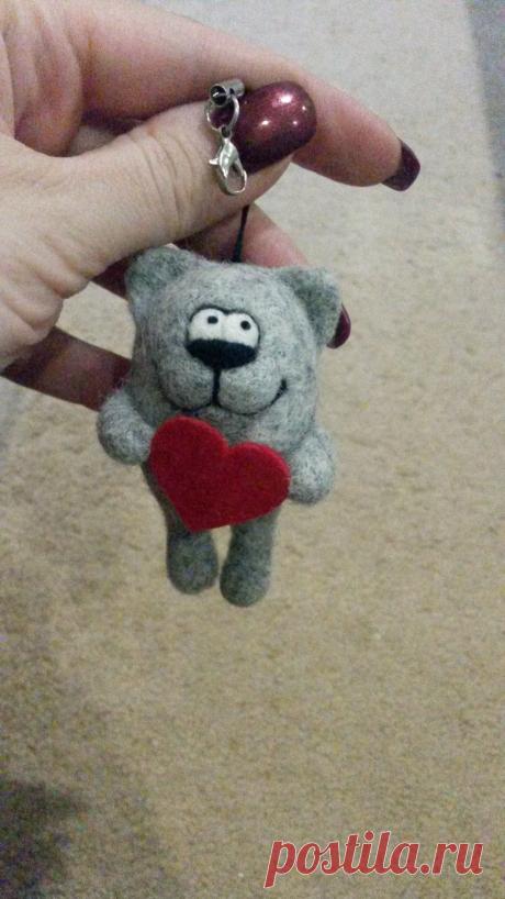 Котоангел Валентин / Валяние / Валяние. Работы пользователей.