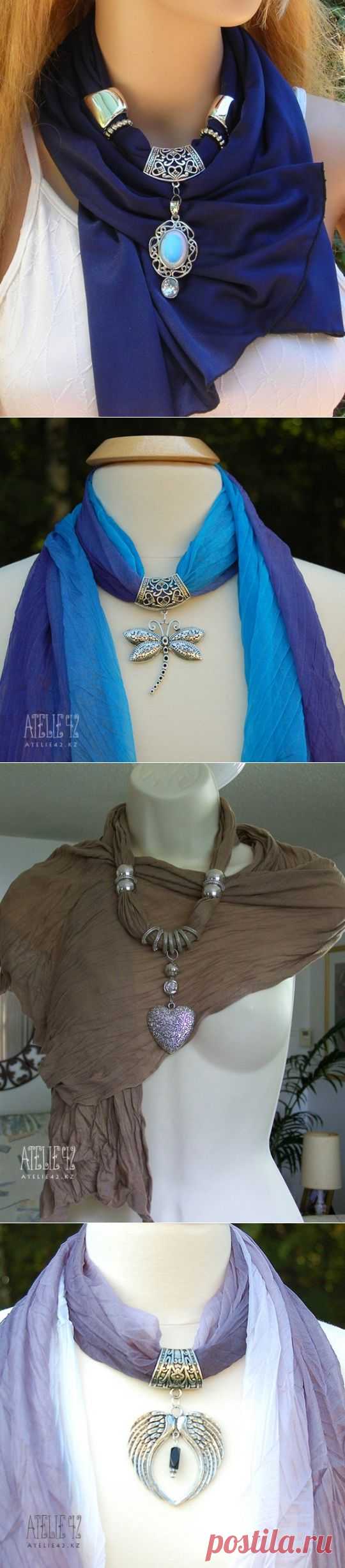 (+1) тема - Шарф - ожерелье | РУКОДЕЛИЕ
