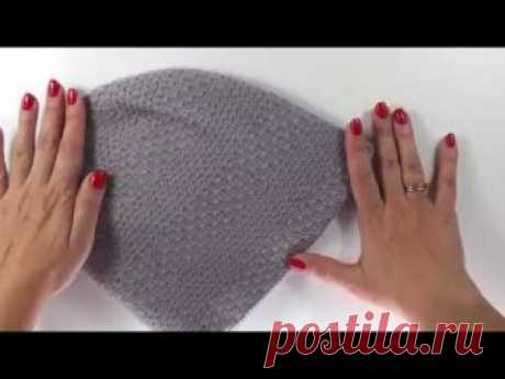 Двойная шапка бини спицами Предлагаю связать очень красивую и практичную шапку бини. Изюминка этой шапки это "приталивание" сделанное для лучшей посадке по голове. магазин пряжи https:...