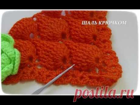 Шаль крючком &quot;Завораживающие ананасы&quot; #счастливая_рукодельница