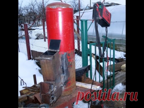 дровяная РАКЕТНАЯ ПЕЧЬ ( 2) ROCKET STOVE часть 1