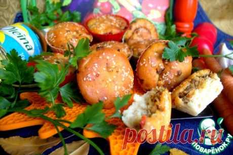 Пирожки мясные с капустой – кулинарный рецепт