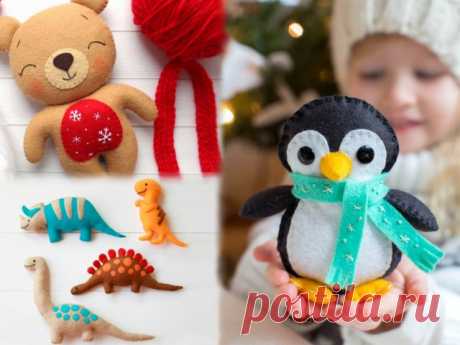 Игрушки из фетра - выкройки и шаблоны Изделия из фетра позволяют создавать самые разные игрушки и украшения для деток. Эти шаблоны игрушек под силу воплотить в жизнь даже начинающим мастерам.