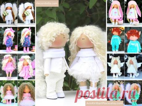 Xmas Angels Couple Love Tilda Doll Winter Decor Doll | Etsy Hello dear visitors,  This is handmade fabric dolls couple created by Master Olga P (Kazan, Russia). All dolls on the photo are made by artist Olga P. You can find them in our shop by search by artist name Olga P: https://www.etsy.com/shop/AnnKirillartPlace?search_query=olga+p  Dolls are 25 cm (10