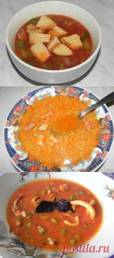 Мои томатные быстро-супчики | Четыре вкуса