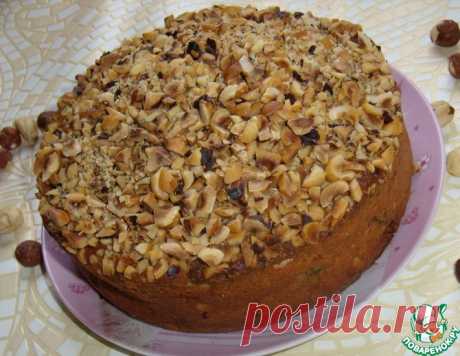 Пирог с черносливом и фундуком – кулинарный рецепт