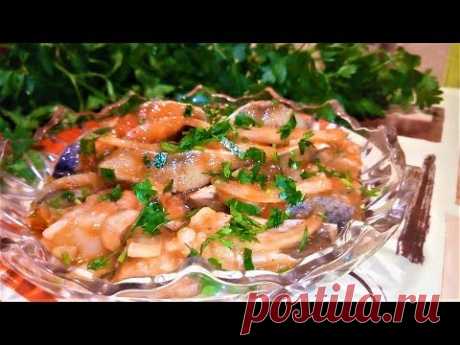 Закуска из селедки в соусе