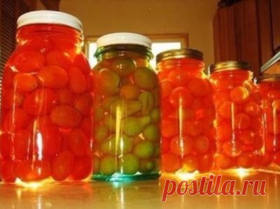 Готовим вкусно - ПОМИДОРЫ В ЗАГАДОЧНОМ МАРИНАДЕ