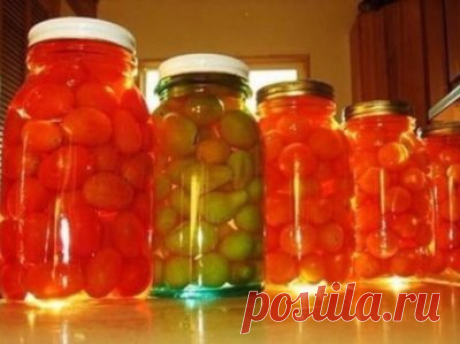 Готовим вкусно - ПОМИДОРЫ В ЗАГАДОЧНОМ МАРИНАДЕ