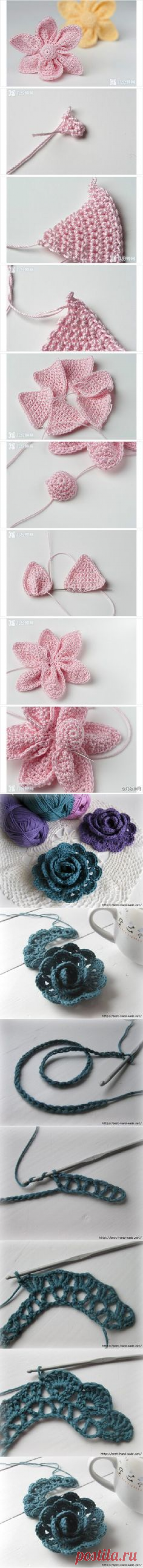 (2) Flower tutorial is completely in Turkish but with the help of Google translate you can read anything you don’t understand ༺✿ƬⱤღ https://www.pinter…