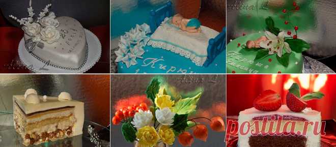 All about cakes: Шоколадно-карамельный торт