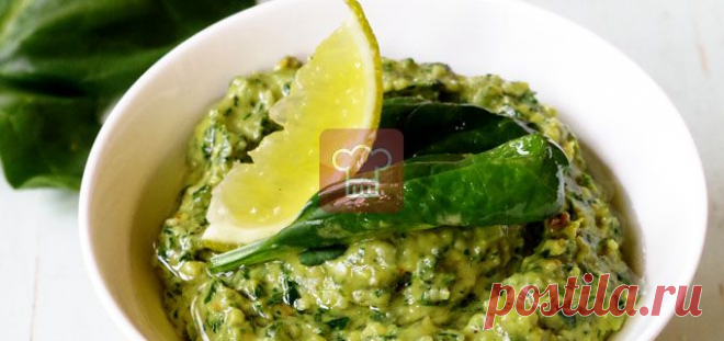 Соус песто из шпината | Кулинарный журнал Stay Delicious