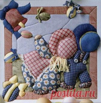 Лоскутные картины в японском стиле кинусайга — Делаем руками