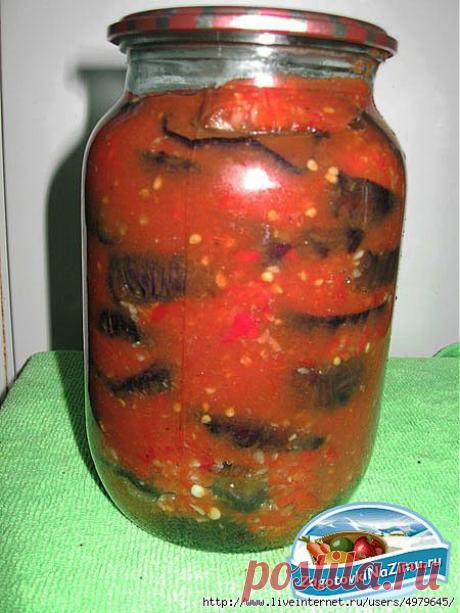 ИНТЕРЕСНЫЕ РЕЦЕПТЫ ЗАГОТОВОК БАКЛАЖАН В ВАШ БЛОКНОТ.