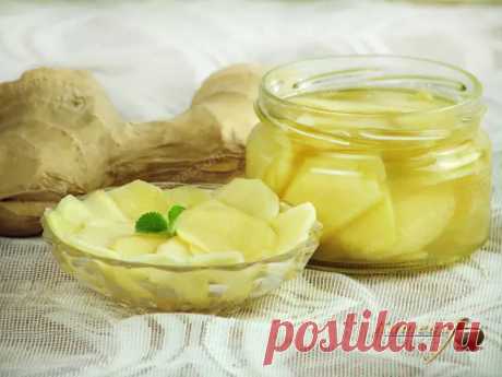 Маринованный имбирь | Кашевар Маринованный имбирь (гари) – рецепт японской кухни, практически ни одно японское блюдо не обходится без имбиря.
