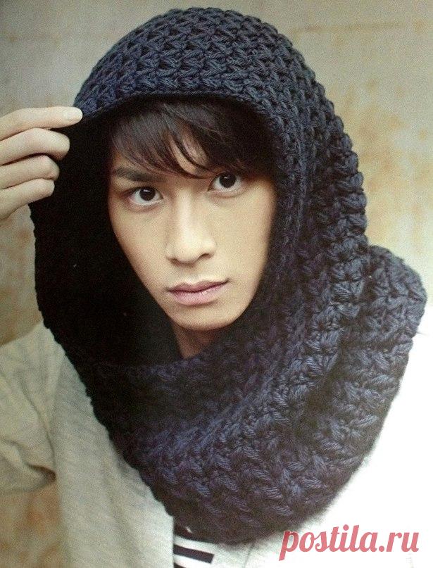 Мужской снуд.