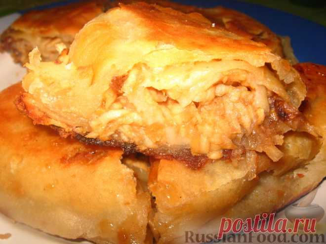 Рецепт: Вертута с яблоками на RussianFood.com