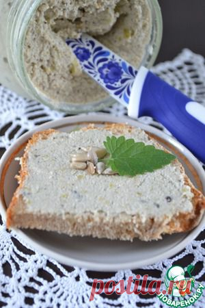Паштет из семян подсолнуха и сладкого перца - кулинарный рецепт