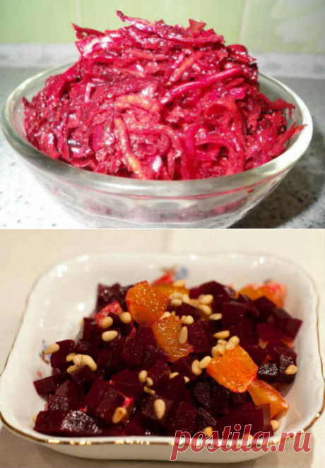Салаты из свеклы вареной: рецепты простые и вкусные