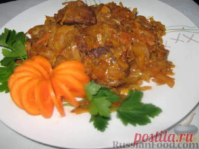 50 рецептов тушеной капусты.