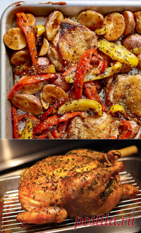 блюда из курицы, индейки, гуся, утки | Людмила Ваизова | Рецепты простой и вкусной еды на Постиле
