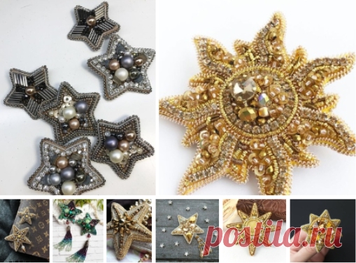 #звезда #брошь