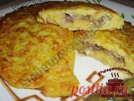 Вкусные чебуреки из кабачков. Рецепт. Фото