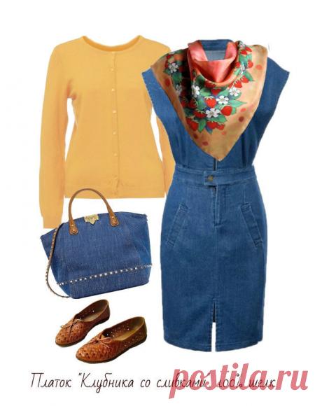 Батик платок "Клубника со сливками" – купить в интернет-магазине на Ярмарке Мастеров с доставкой - CCUC1RU | Архангельск