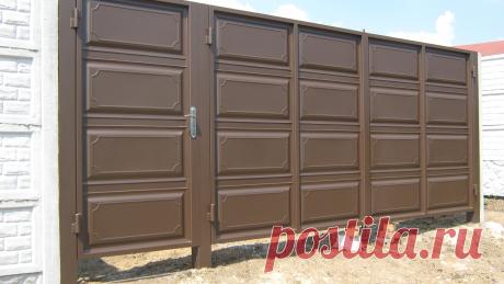 Ворота филенка с калиткой рядом№6-2мх5м - Доставка, установка под ключ.
Конт. тел. +38(098) - 203 - 8045, +38(905) - 000 - 7143.