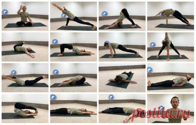 Йога для начинающих дома | ЙОГА | SLAVYOGA