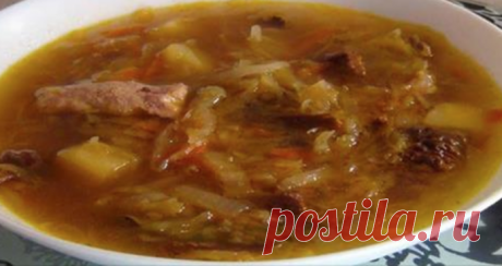 Как приготовить вкусный капустняк из квашеной капусты с грибами