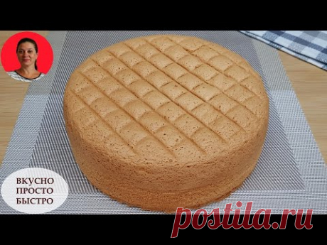 Идеальный Бисквит ✧ Который Никогда Не Опадает ✧ Бисквит Кастелла ✧ Perfect Sponge Cake ✧ SUBTITLES