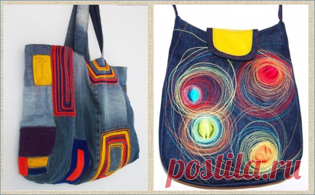 Весьма необычные, но очень привлекательные сумки из старых джинсов - большая летняя подборка | МНЕ ИНТЕРЕСНО | Яндекс Дзен
