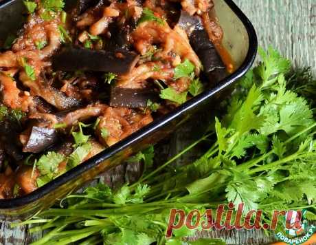 Баклажаны острые – кулинарный рецепт
