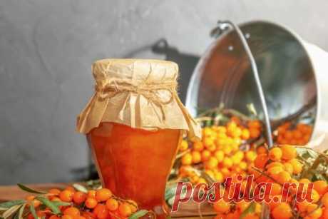 Варенье из облепихи без варки — Сад Заготовка