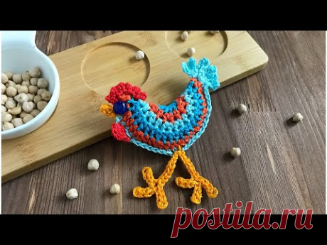 ПЕТУШОК крючком.