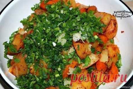 Картошка в рукаве