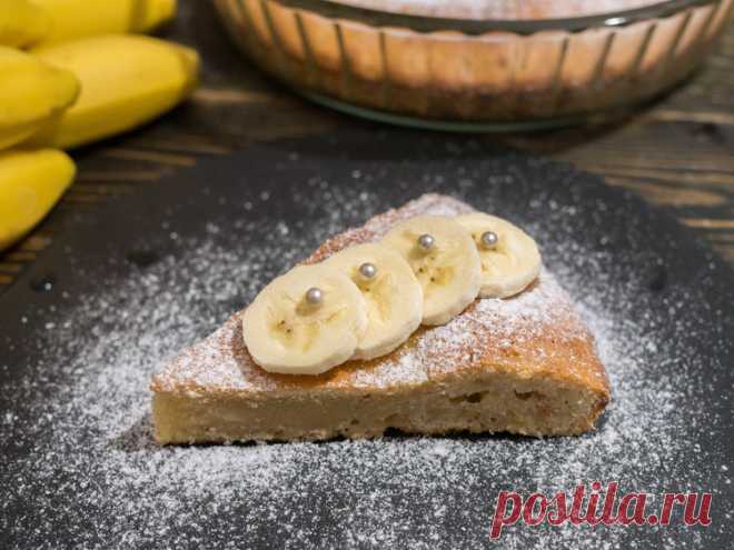 Банановый пирог с изюмом - Простые рецепты Овкусе.ру