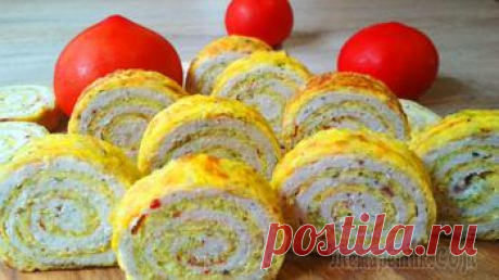 Капустный рулет с мясом