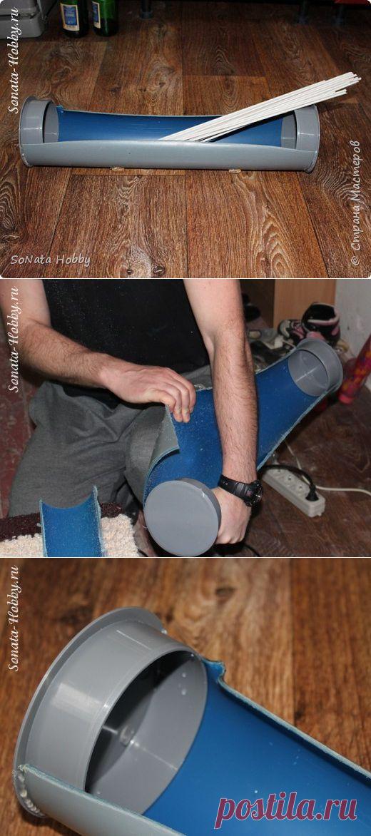 Емкость для покраски трубочек своими руками | Страна Мастеров
