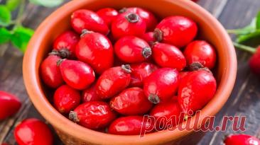 Полезные напитки из шиповника для холодной зимы.