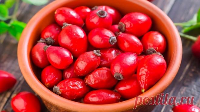 Полезные напитки из шиповника для холодной зимы.