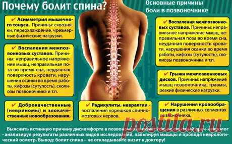 Что делать если болит спина? Упражнения в домашних условиях